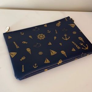Stoney Clover Lane Nautical Flat Pouch